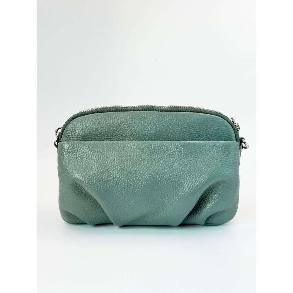 Guangzhou Genuine Leather Women's Simple Coin Purse Shell Phone Top Layer Cowhide Summer Single Shoulder Crossbody Large Capacity Bag