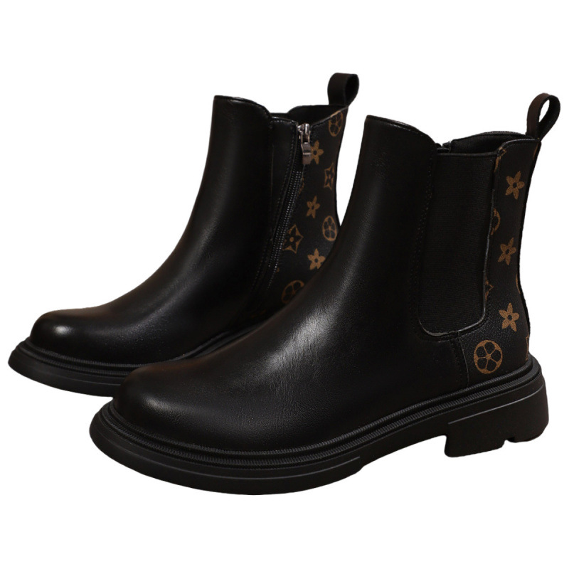 Free shipping Fashion casual shoes large size soft soled zipper, chimney boots women Martin boots women short boots