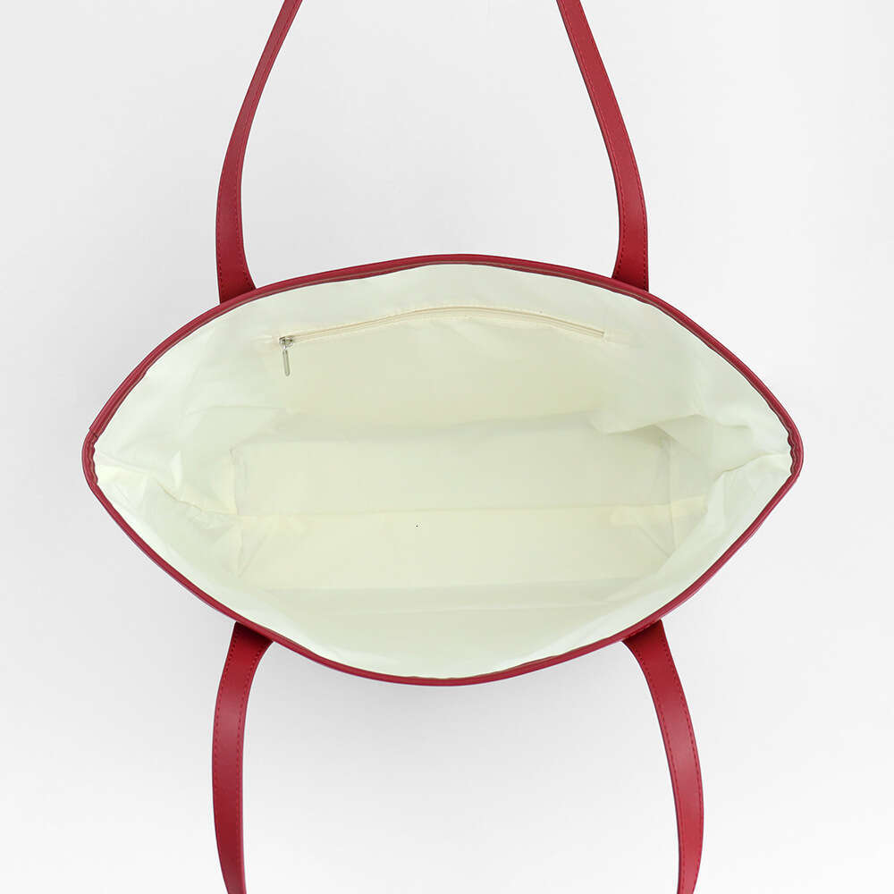 Simple Print Handbag for Women, Large Capacity Fashion Canvas Versatile Underarm Bag, Commuter Tote Bag