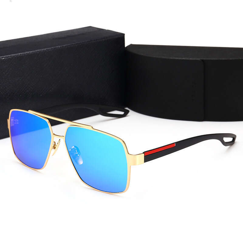 New Korean Style Large Frame Polarized Sunglasses Unisex Trendy Driving Glasses 0805 d6a