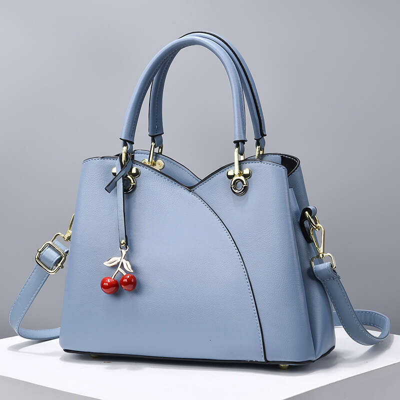 Solid Color Handbag Large Capacity Women's 2025 New Fashion Versatile Crossbody Bag