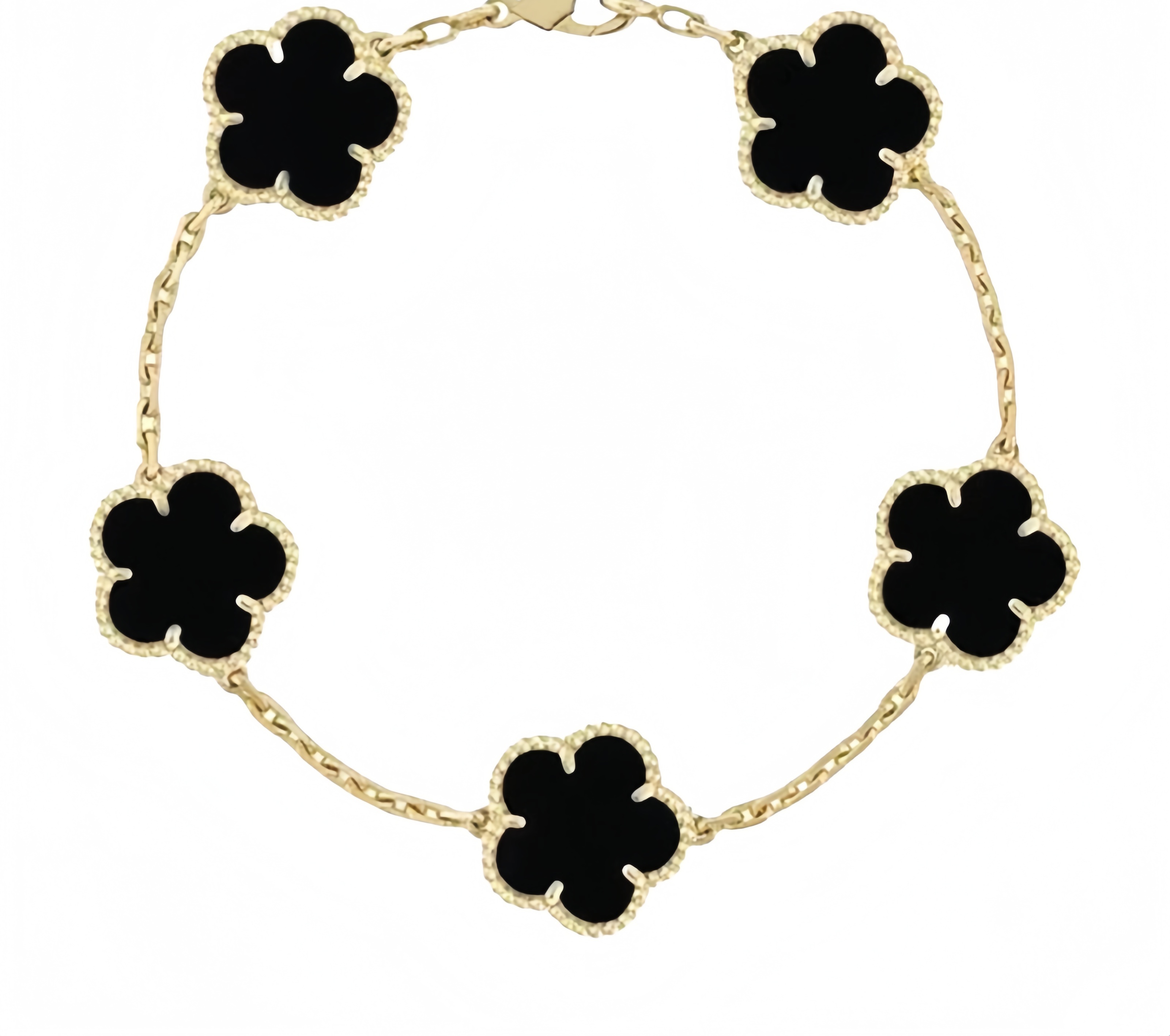 Designer 18K Gold Classic Clover Bracelet for Women 15MM Width 19CM Length Luxury Holiday Gift Jewelry High Quality Textured Brand Accessory