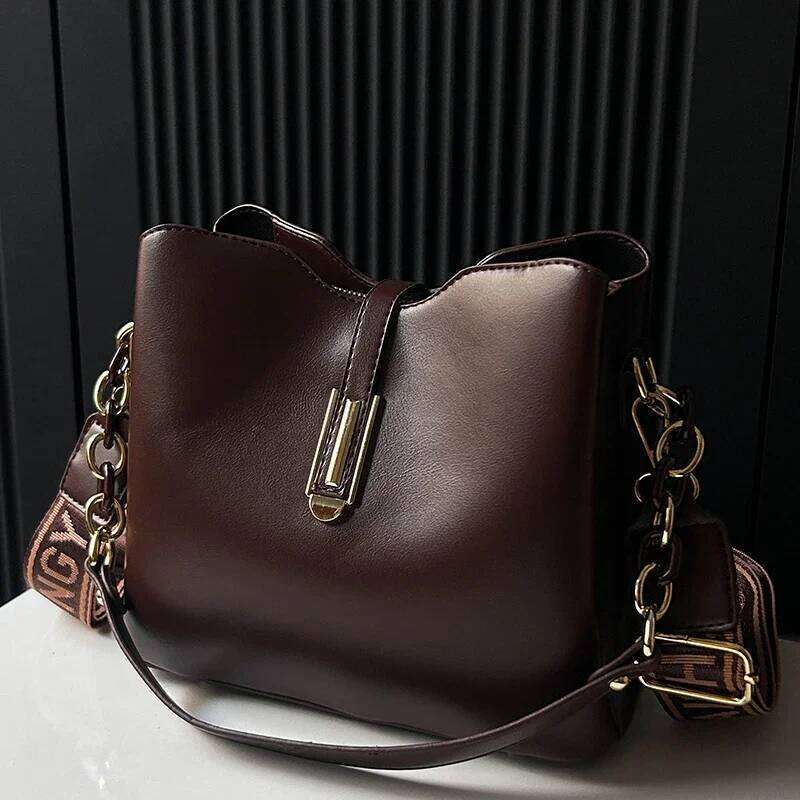 Designer Bag Fashion Brand Women's Big Shoulder Crossbody PU Leather Messenger Handbag Travel Tote Bag For Female Purse