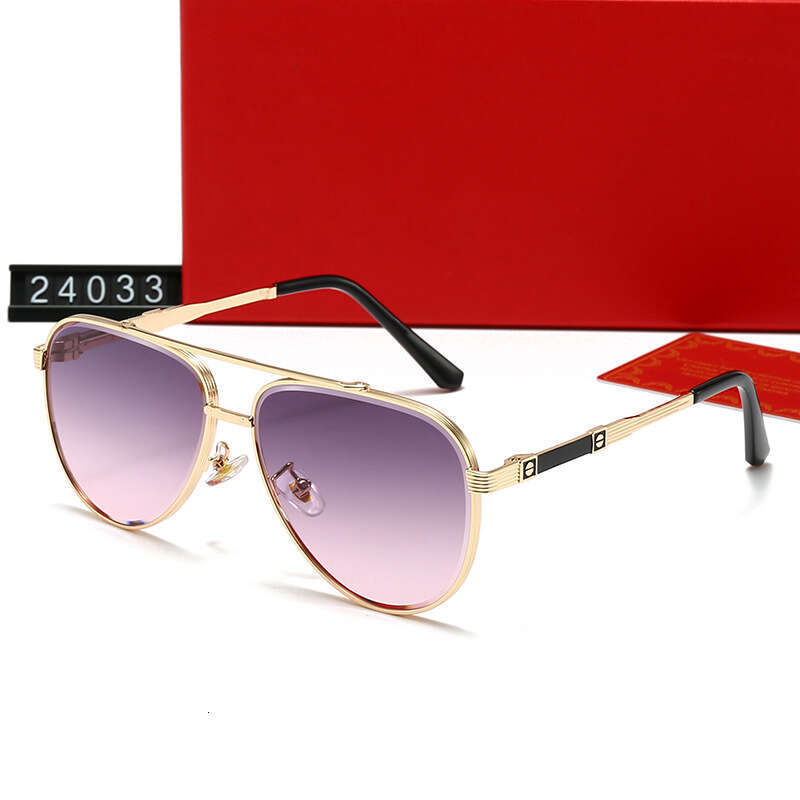 New Fashion Double Bridge Unisex Sunglasses 24033 472