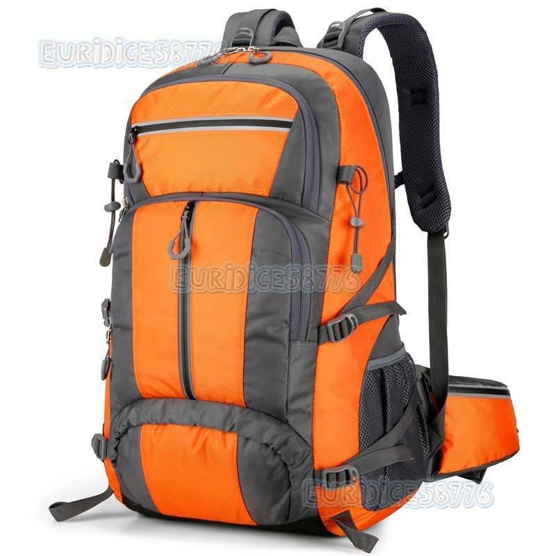 Large Capacity Mountaineering Bag Backpack Waterrepellent Outdoor Sports Bag Casual Sports Backpack Travel Bag H250906