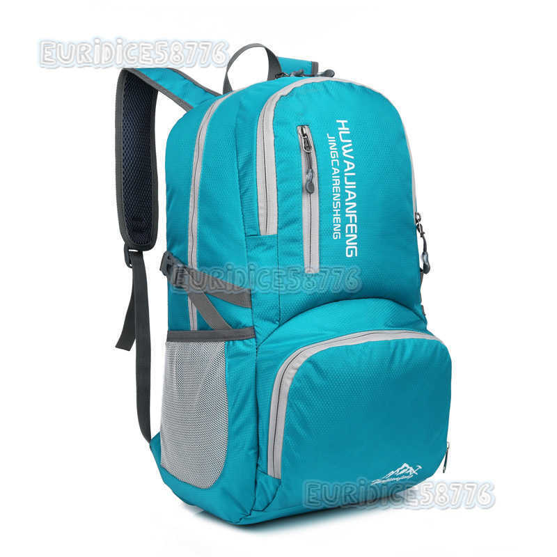 Outdoor Backpack Portable Folding Travel Storage Bag Waterproof Backpack for Primary and Secondary School Students H250906
