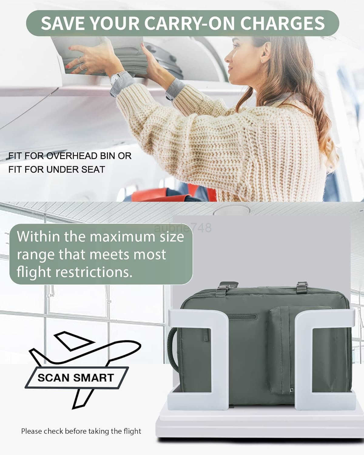 Large Travel Backpack Carry on Flight Approved Laptop Work Business Backpack for Women Men Mochila de ViajeZ250906