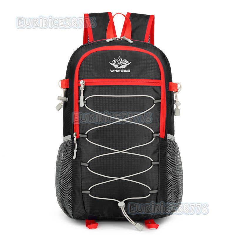 Outdoor Backpack Made of Oxford Cloth for Hiking and Cycling Lightweight Multifunctional Casual Foldable Backpack with Large Capacity H250906