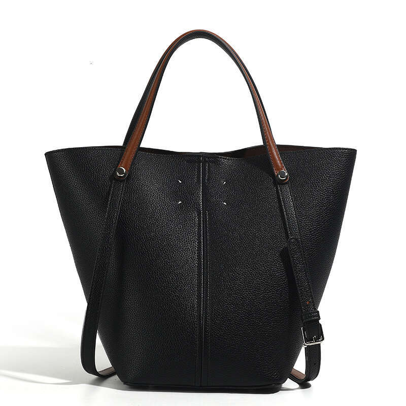2025 New High-End Simple Insulated Bucket Large Capacity Light Luxury Handbag Shoulder Women's Crossbody Bag
