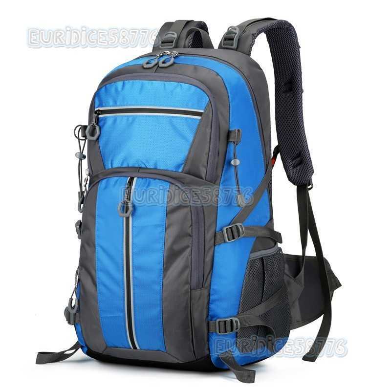 Mountaineering Bag Waterproof Outdoor Backpack Travel Large Capacity Backpack Multifunctional Reflective Hiking Bag H250906