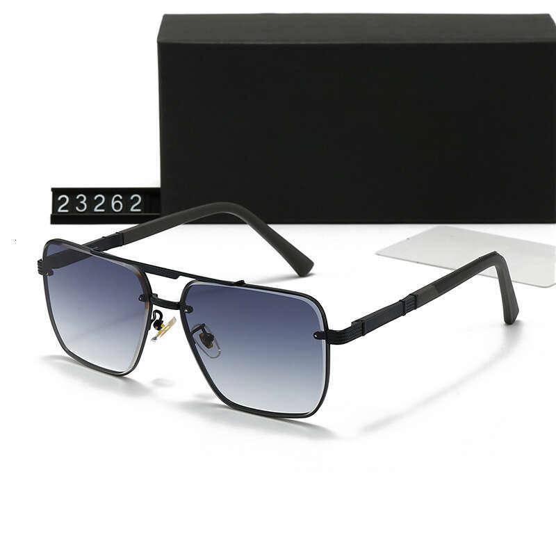 New Unisex Frameless Fashion Casual Trendy Sunglasses for Driving Traveling 23262 84c