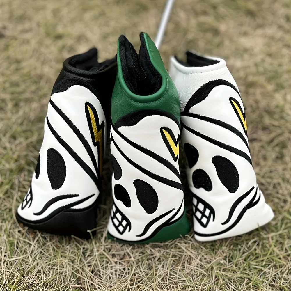 1 golf putting head cover skull y waterproof and durable club protection providing the for 250906