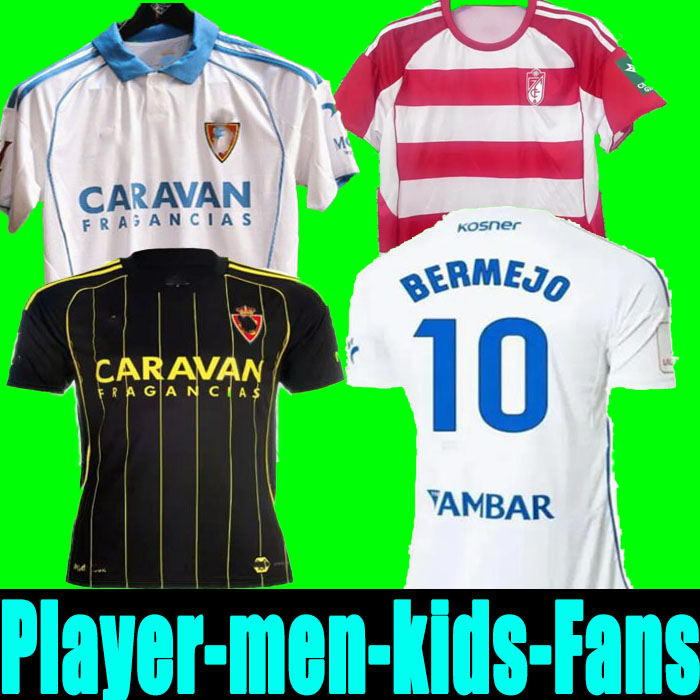 25/26 Granada Real Zaragoza Soccer Jersey 2025 Home ZEDADKA JAIR JR JAUME M.AGUADO IVAN shirt FRANCHO NIETO MOLLEJO TONI MOYA LECOEUCHE SERGI ENRICH Football Uniform