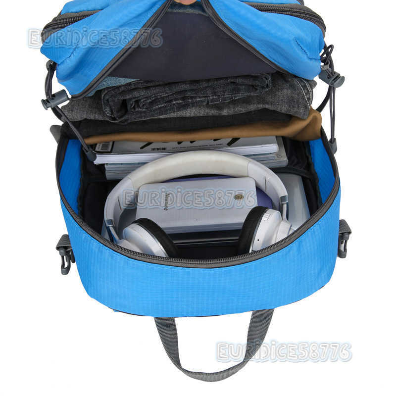 New Fashion Outdoor Mountaineering Large Capacity Lightweight Hiking Fitness Travel Bag Simple Junior High School Students Backpack H250906