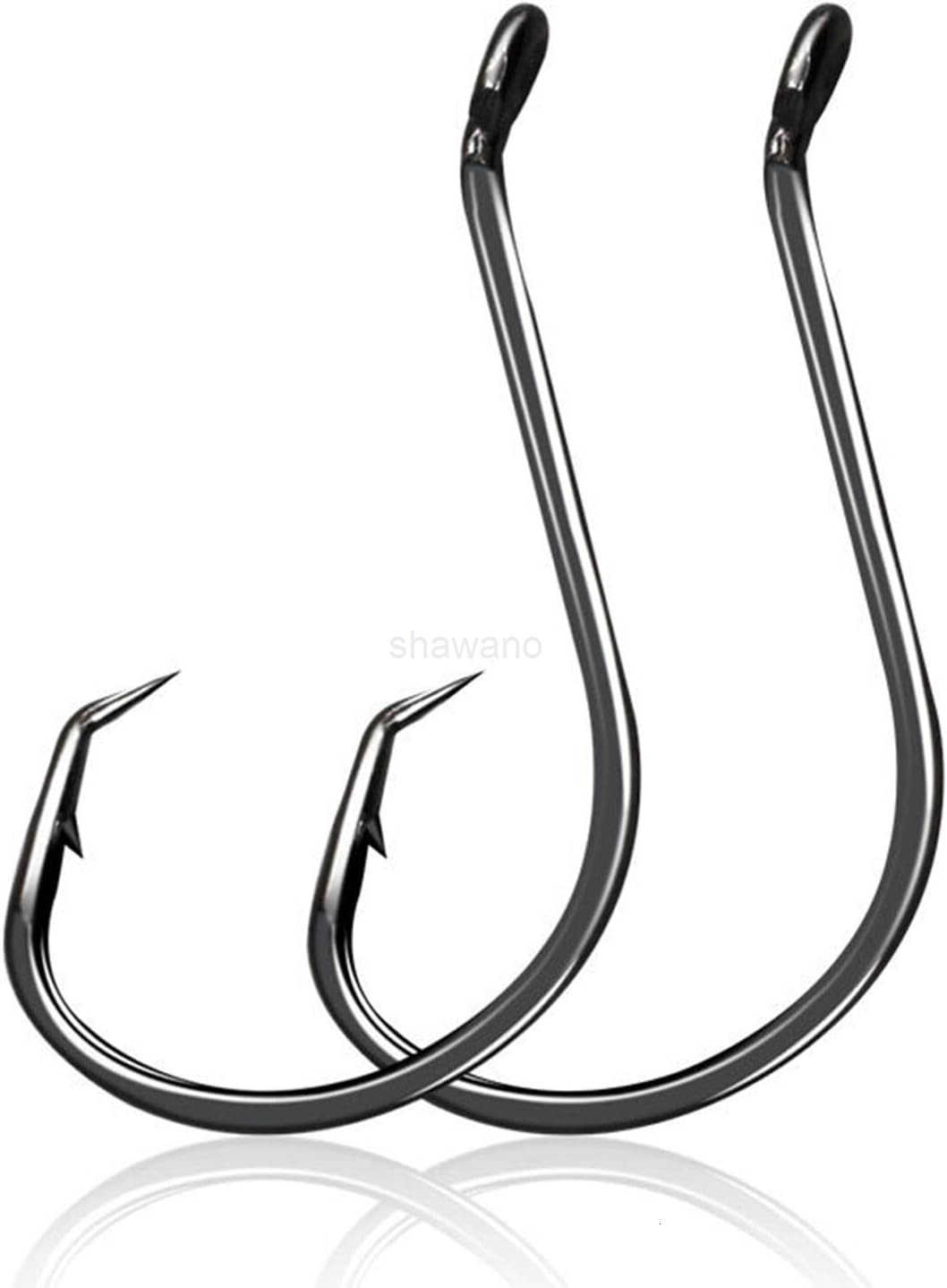 Circle Hooks Fishing Hooks 2X Strong Octopus Offset Fish Catfish Bulk Fishing Gear Equipment Hooks Set Saltwater Freshwater 50PCSW250906