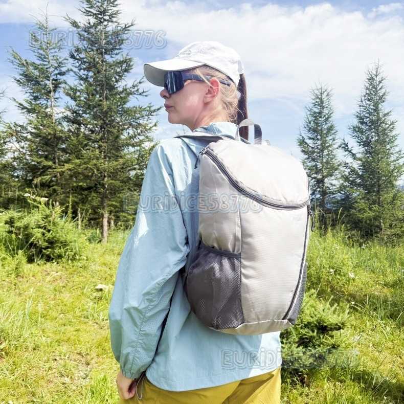 Folding Bag Super Light Carrying Bag Traveling Bag Outdoor Sports Water Repellent Single Backpack H250906