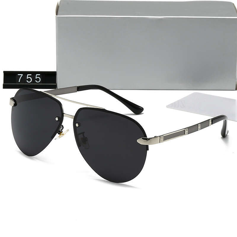 New Men's Rimless Polarized Fashion Trend Outdoor Driving Sunglasses 755 3a1