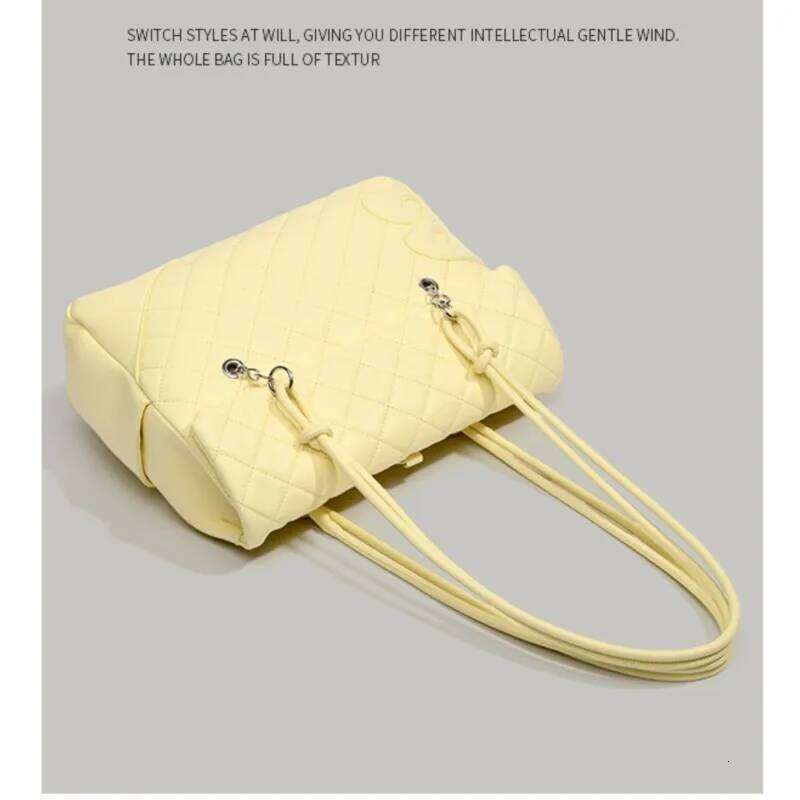 JIAERDI High Street Yellow Large Capacity Handbag Purse Hot Girls Leather Soft Casual Shoulder Bags Ladies Travel Y2k Mochila