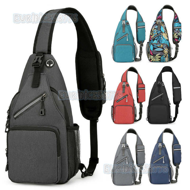 Crossbody Bag 2023 Trendy Fashion Multi Functional Chest Bag New Male and Female Outdoor Leisure Travel Fresh Shoulder Bag H250906