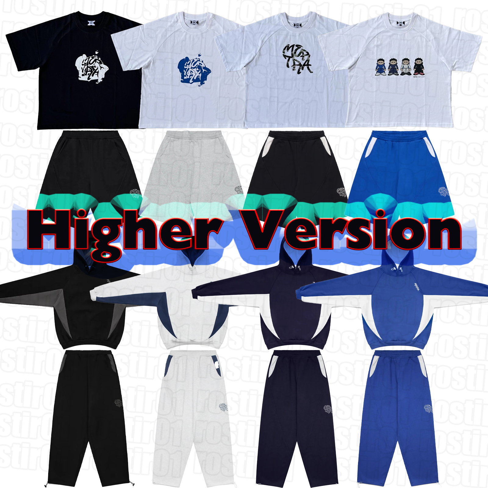 designer men hoodie Mertra Sweatpants Classic Embroidered Logo American Retro Street Hip-hop Casual hoodies Loose Sports Pants