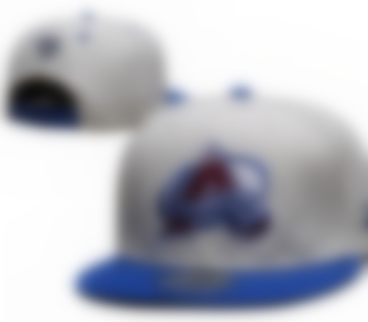 2025 fashion Avalanche Basketball Snapback Hockey Baseball Snapbacks All Team Champions Snap Back Hats Womens Mens Flat Caps Strapback Hip Hop Cap Sports Hat a