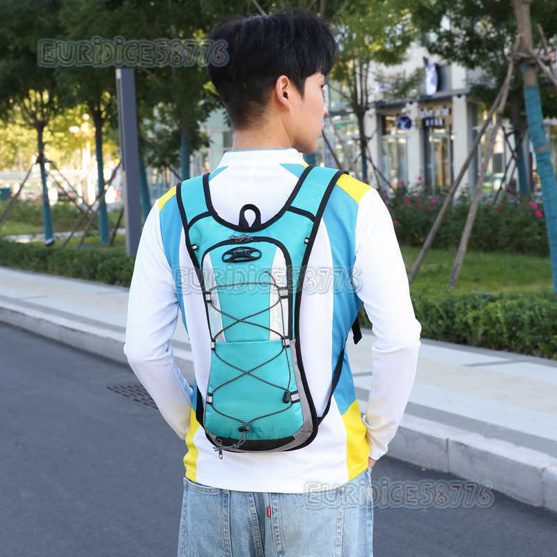 Outdoor Sports Cycling Water Bag Hiking Mountaineering Running Mens and Womens Double Shoulder Water Bag Backpack H250906