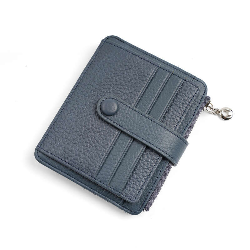 Wallet for Women 2022 New Ladies Zipper Coin Purse Cowhide Buckle Multi-Card Slot Card Holder designer wallet B5
