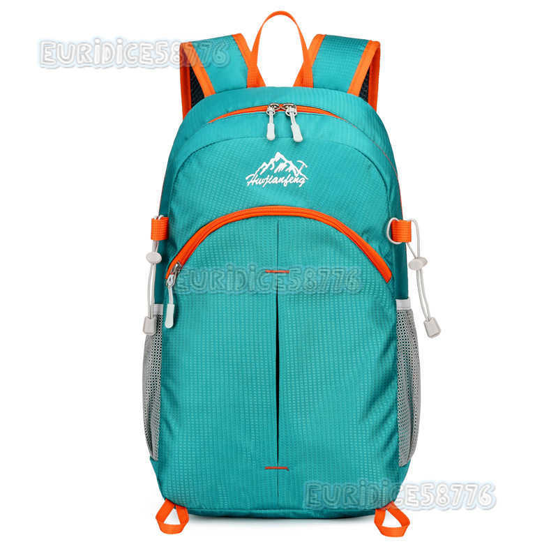 Versatile Foldable Skin Bag Sports Backpack Outdoor Lightweight Double Shoulder Bag Large Capacity Storage Casual Travel Bag Waterproof H250906