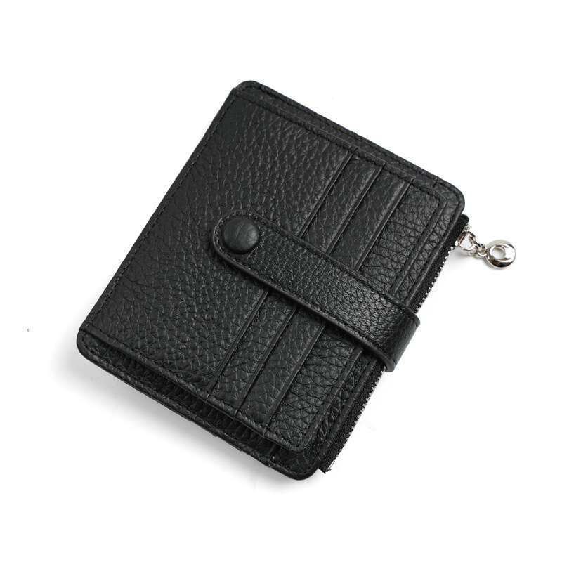 Wallet for Women 2022 New Ladies Zipper Coin Purse Cowhide Buckle Multi-Card Slot Card Holder designer wallet B5