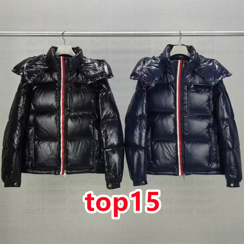 Designer mens puffer jacket men down jackets with chip mens winter coats women outerwear embroidered armband winter outerwear coats Windproof Dow