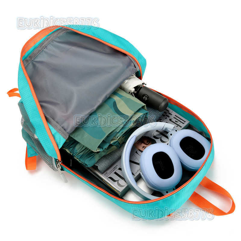 Outdoor Backpack Made of Oxford Cloth for Hiking and Cycling Lightweight Multifunctional Casual Foldable Backpack with Large Capacity H250906