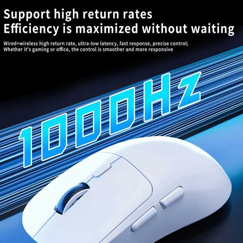 348 Superlight Mouse 24G Wireless Gaming Mouse R1 Flagship Chip Sensor 6400 DPI For Computer Laptop Office Game Z250906