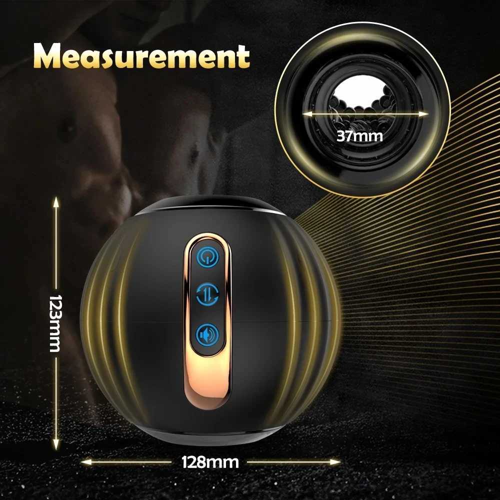 Automatic Male Masturbator Telescopic Rotation Vagina Masturbation Adults Sex Toys for Men Piston Openended Mastubators Cup W250906 - view 6