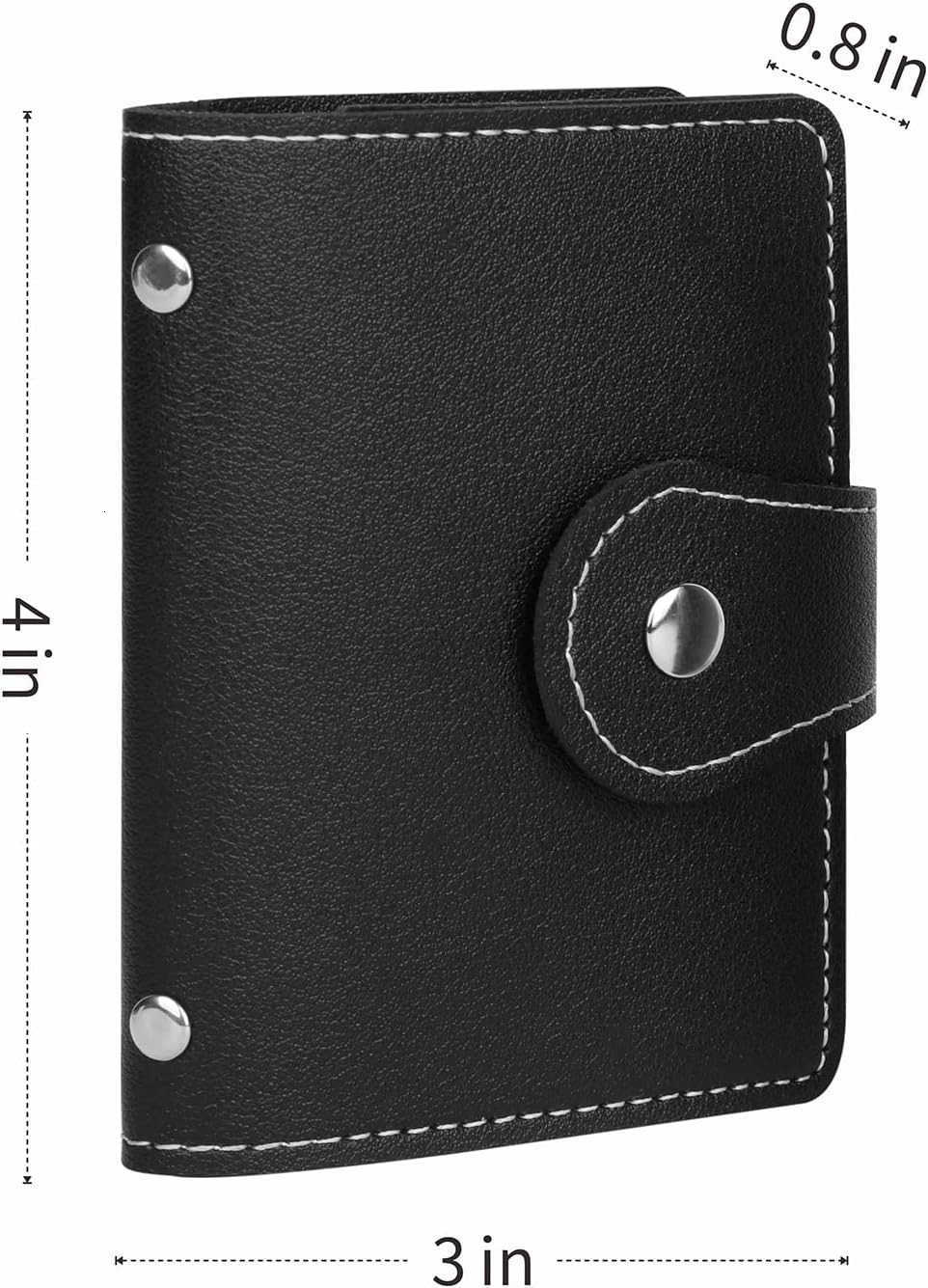 2 Pcs CARD Holder and business card holderSd Card Holder Each Has 26 Card Organizers 2024 New CARD Holders book for Men and Women Z250906