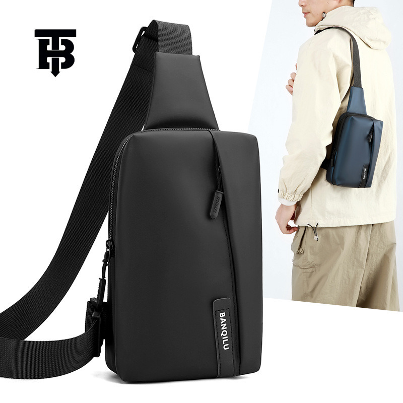 Luxury Bag Designer Bag 2025 New Men's Chest Bag Trendy Korean Version Water-resistant Crossbody Bag Fashion Business Men's Single Shoulder 