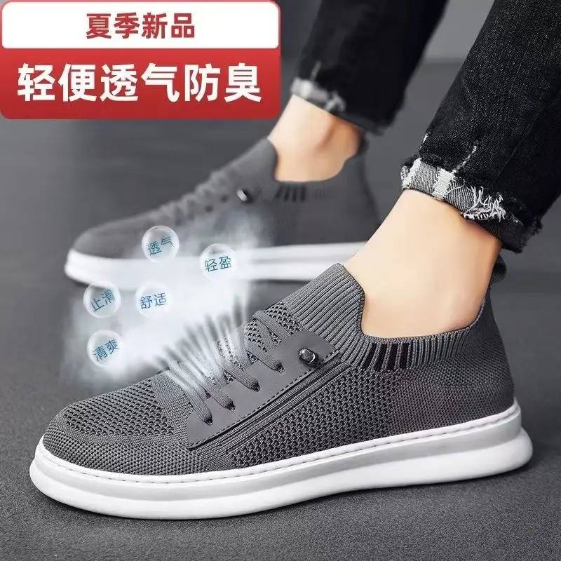 Mens Breathable Casual Shoes Lightweight Outdoor Sports Shoes Comfortable and Healthy Walking and Running Mens Shoes 250906
