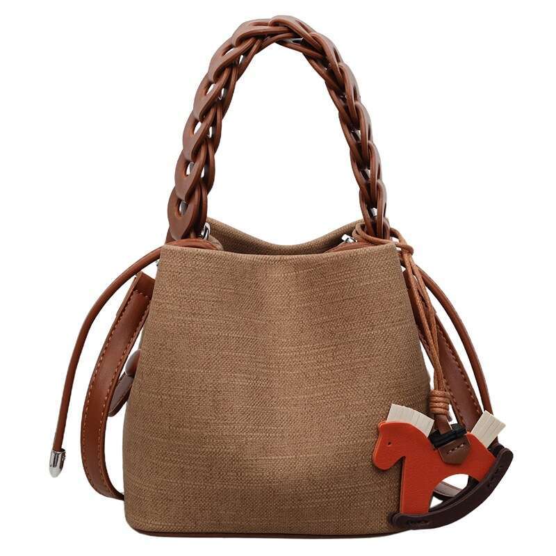 Niche Design Simple Elegant Bucket 2025 New Women's Versatile Fashion Trendy High-end Crossbody Bag