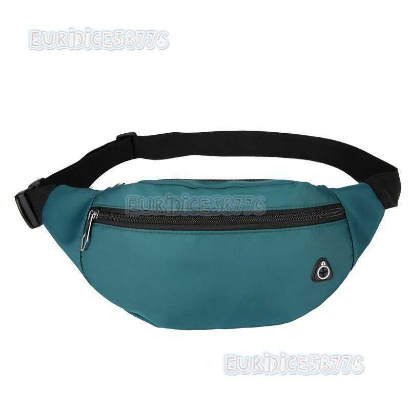 Fashion Sports Outdoor Waist Bag Unisex Solid Color Multifunctional Large Capacity Chest Bag Multifunctional Phone Coin Purse H250906