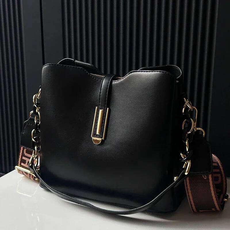 Designer Bag Fashion Brand Women's Big Shoulder Crossbody PU Leather Messenger Handbag Travel Tote Bag For Female Purse