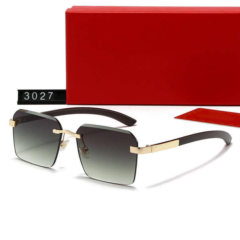 New Unisex Frameless Fashion Trendy Casual Driving Travel Vacation Sunglasses 3027 288