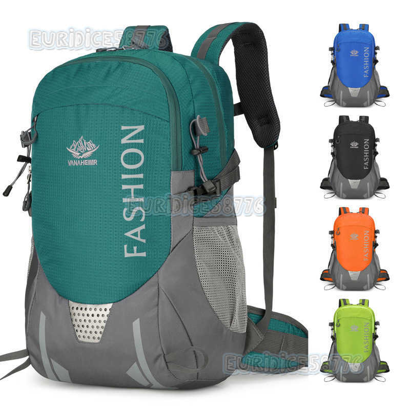 Mountaineering Bag Sports Backpack Waterresistant Nylon Hiking Bag Sports Leisure Travel Camping Storage Bag H250906