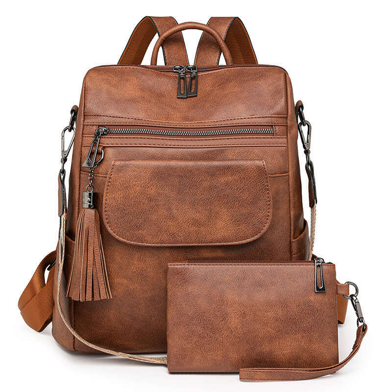 Cute New Leopard Print Fashion Large Capacity Women's Backpack