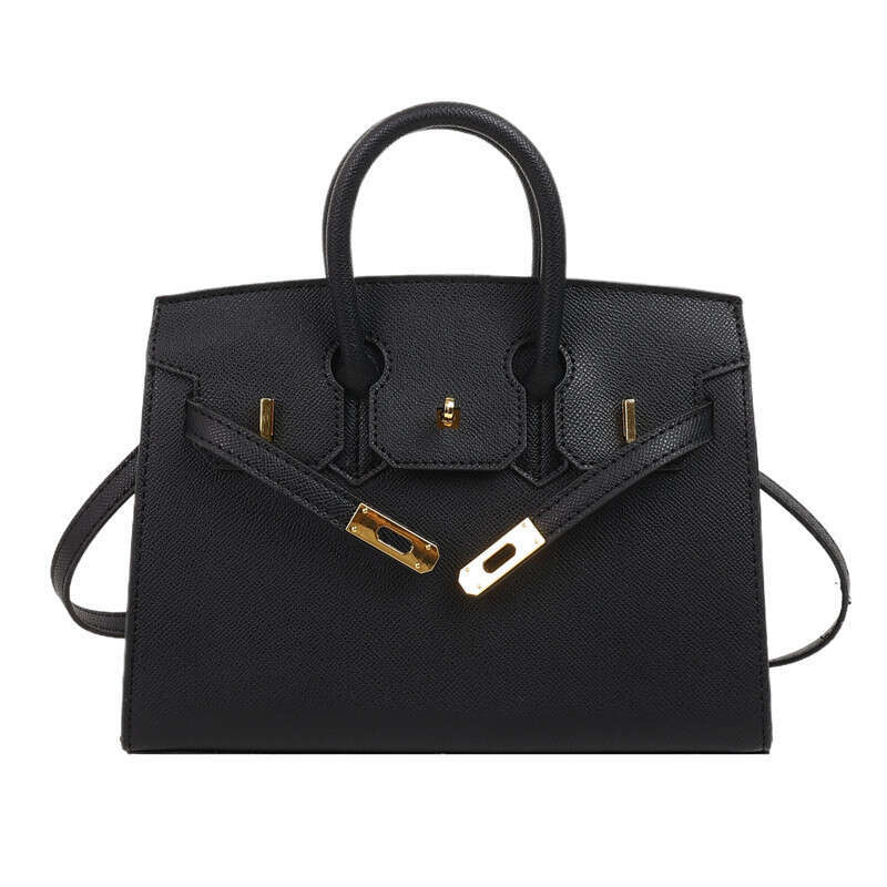 2025 Autumn New Handheld Crossbody High-End Fashion Simple Versatile Lock Buckle Stylish Women's Bag