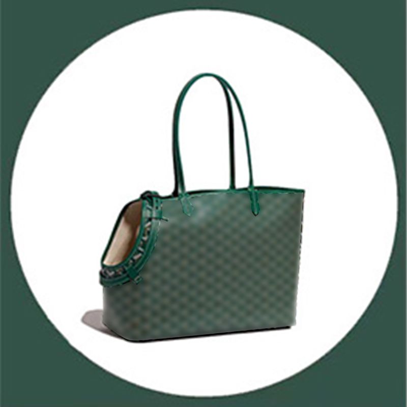 Large Tote Dog Bag For Puppy Cat Handbags Tote Bag Dog Supplies Dog Carrier Designer Beach Bag Pet Travel Handbag Casual