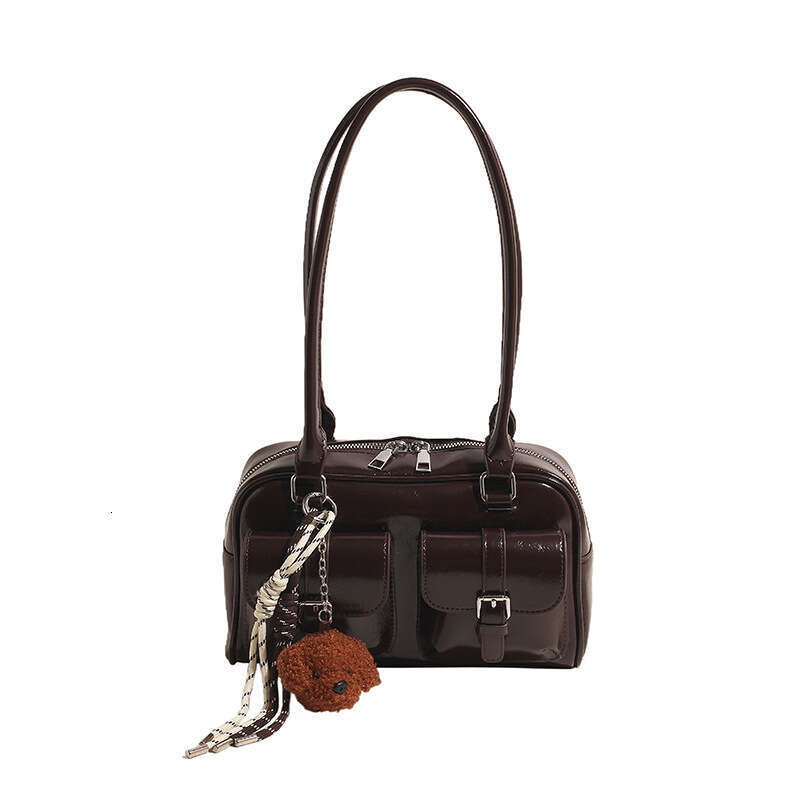 Korean Version Niche Minimalist Design Women's 2025 New Trendy Shoulder Fashionable Underarm Bag Versatile Handbag for Women