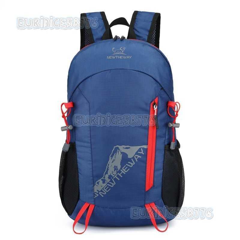 New Large Capacity Backpack Portable Sports Outdoor Mountaineering Running Foldable Bag Unisex Travel Backpack H250906