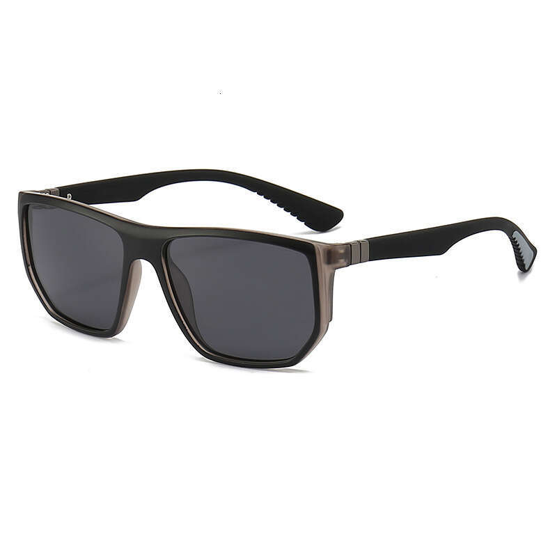 New Polarized Square Frame Fashion Trend Casual Unisex Sunglasses 98371 12e