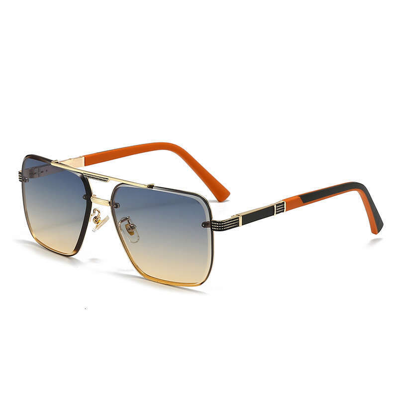 New Unisex Frameless Fashion Casual Trendy Sunglasses for Driving Traveling 23262 84c