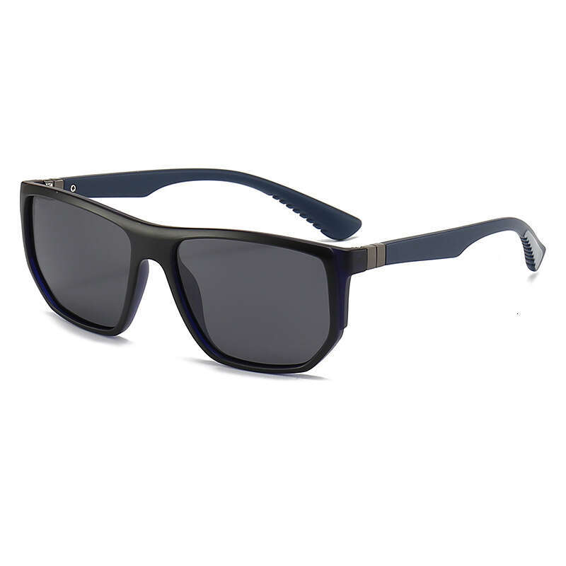 New Polarized Square Frame Fashion Trend Casual Unisex Sunglasses 98371 12e