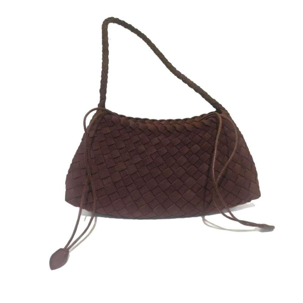 Hand-woven for Women 2025 Autumn Winter New Simple Matte Underarm Handheld Shoulder Bag